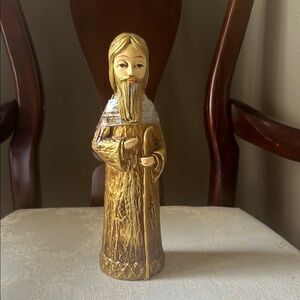 Rare vintage Schmid Bros paper mache composite Holy Joseph, 1950s